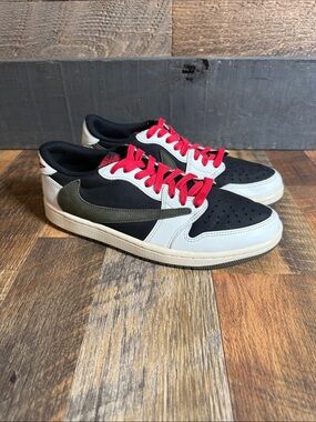 Nike Air Jordan 1 Low OG x Travis Scott Reverse Mocha DZ4137-106 Women’s 8.5